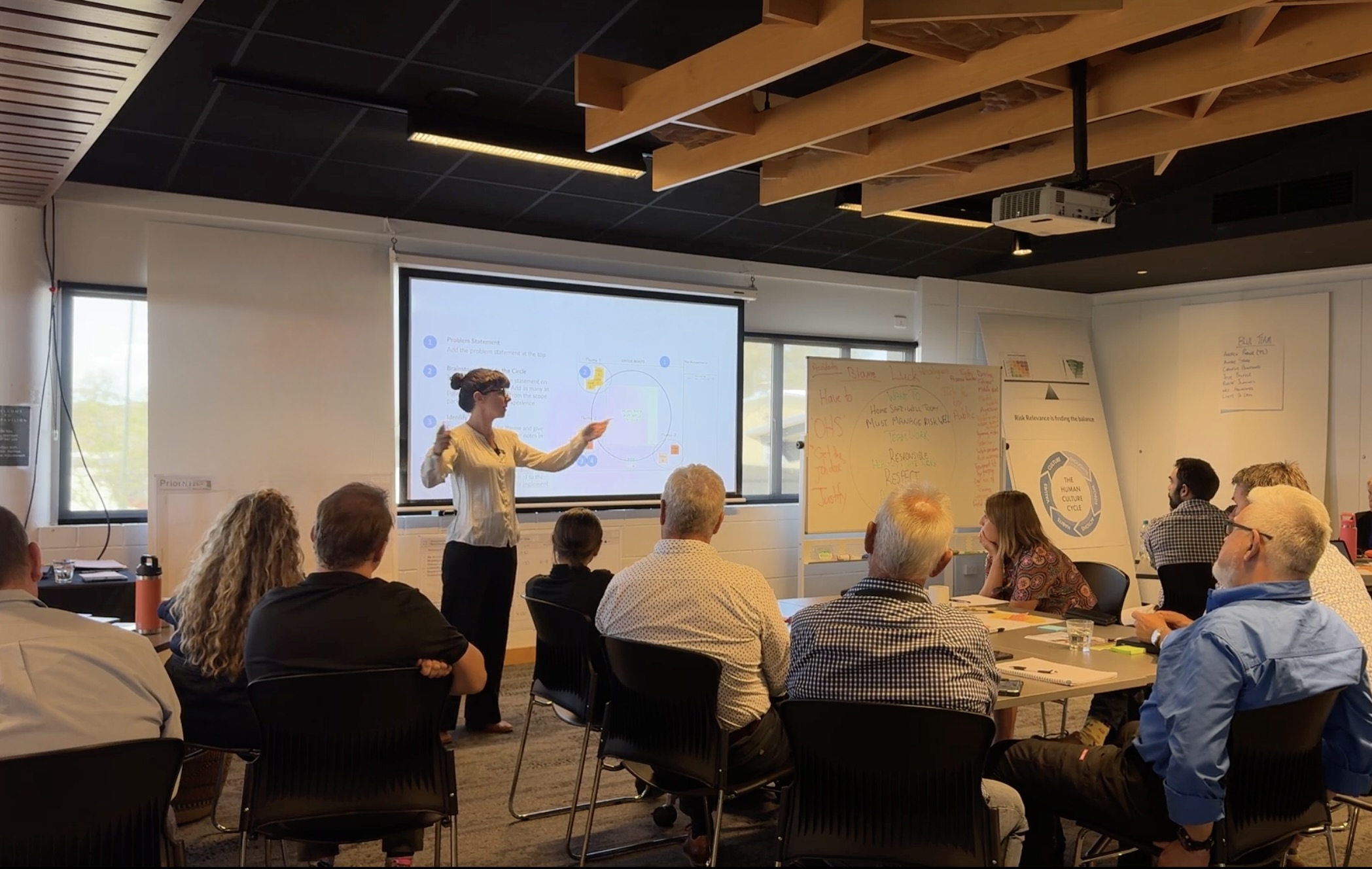 Executive AI training session